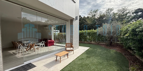TRILOCALE CON GIARDINO DI RECENTE COSTRUZIONE